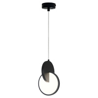 Lampa wisząca Circlo czarna LED CCT Light Prestige LP-1311/1P BK