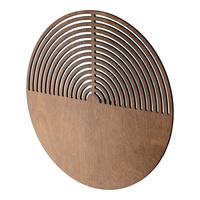 Okragły ozdobny kinkiet z drewna LUNAR WOOD 2xG9 Tk Lighting 11015