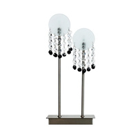 LUXOR LAMPA 2*20W G4 NIKIEL MAT Candellux 42-02801