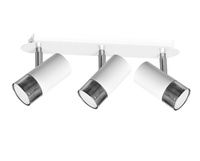 Lampa sufitowa DANI III WHITE/CHROME 3xGU10 Milagro MLP6226