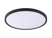 Lampa sufitowa czarna CAMI LED 60cm Zuma Line WM-BP1108-L-BL zmiana barwy światła