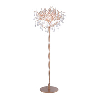 Lampa podłogowa przypominająca drzewko z sopelkami w kolorze stary mosiądz ICICLE Paul Neuhaus 232-11 