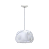 Biała lampa wisząca AGORA PENDANT WHITE AZZARDO AZ6641