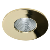 Okrągłe oczko podtynkowe złote LED CLEAN R IP44 7W CCT SWITCH GO AZZARDO AZ5988