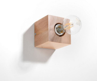 Kinkiet ARIZ drewniany Sollux Lighting SL.0676