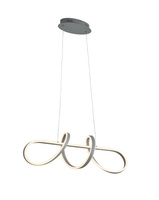 Lampa wisząca z trzystopniowym ściemniaczem typu "klik" Trevance Aviano Lighting 6203-0106