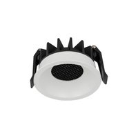 Białe okrągłe oczko sufitowe podtynkowe 8,6cm NEXUS WHITE CCT 12W Tk Lighting 18126