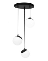Lampa wisząca SFERA BLACK 3xE14 Milagro MLP8868