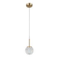 Lampa wisząca Padri 1xG9 Italux PND-40827-1-HBR-CL