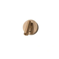 Kinkiet metalowy kierunkowy w kolorze beżowym LED ALTUN WALL BEIGE AZZARDO AZ6561