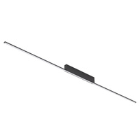 Czarna lampa sufitowa liniowa 150cm GIAVELLOTTO LED L 3000K Nowodvorski 11888