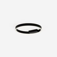 Lampa sufitowa czarny ring 40cm LED 3000K/4000K Rim MOD058CL-L25BK Maytoni