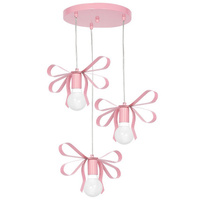 Lampa wisząca EMMA PINK 3xE27 Milagro MLP1040