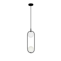 Cordel zwis 2x28w g9 czarny Candellux 32-10155