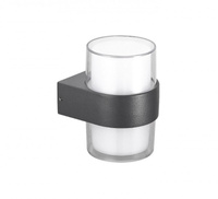 Kinkiet zewnętrzny LARS ROUND WALL LED IP44 Azzardo AZ4504  AZ4505