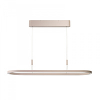 Owalna lampa wisząca w kolorze beżowym LAYLA 120 3000K DIMM BEIGE AZZARDO AZ6756