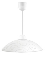 MALIBU 40 LAMPA WISZĄCA 1X60W E27 BIAŁY Candellux 31-84067