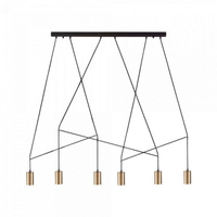 Lampa wisząca IMBRIA mosiądz Nowodvorski 7955