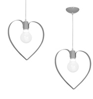 Lampa wisząca AMORE GREY 1xE27 MLP9822