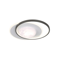 Lampa sufitowa plafon LED 3000K/4000K/6000K Desulo Italux PLF-02727-S-BK