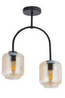 SHINE 2 plafon  czarny/bursztynowy Sigma 32242