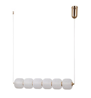 Lampa wisząca GANTI LED Italux PND-34362-6H-HBR-OPAL