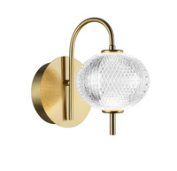 Kinkiet LAZIE LED Italux WL-29038-1-GD