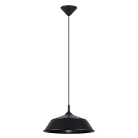 Lampa wisząca FRIKA czarna Sollux SL.1328