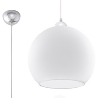 Lampa wisząca BALL biała Sollux SL.0256