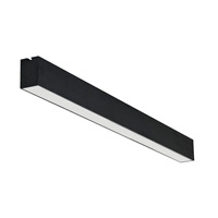 Lampa podłużna natynkowa czarna LED 120cm LINELIO OPAL 120 CCT DIMM BK AZZARDO AZ5657