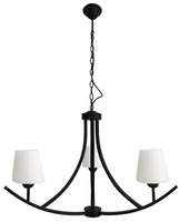 LONDYN LAMPA WISZĄCA 3X60W E27 CZARNY Candellux 33-38708