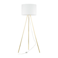 UMBERTO WHITE GOLD LAMPA PODŁOGOWA 1 TK Lighting 6637