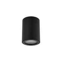 Czarna tuba natynkowa IP44 LIGNO BLACK 1xGU10 Tk Lighting 10933