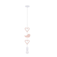 HEART BH LAMPA WISZĄCA 1X20W E27 IQ KIDS RÓŻOWY Candellux 31-12111