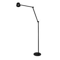 Czarna lampa podłogowa regulowana LED 3000K MOLLY FLOOR DIMM BK Azzardo AZ6809