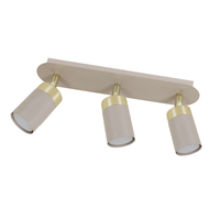 Lampa sufitowa JOKER CASHMERE/GOLD 3xGU10 Milagro MLP2330