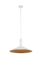 Lampa wisząca CAPRI S 50cm biały/miedziany Sigma 41016