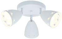 COTY LAMPA SUFITOWA PLAFON 3X40W E14 BIAŁY MAT Candellux 98-67135