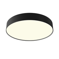 Czarny plafon o średnicy 40cm LED 3000K Zon C032CL-45W3K-RD-B Maytoni