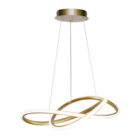 Lampa wisząca złota LED 3000K/4000K/6000K Almera Italux PND-64728-GD