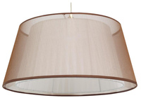 CHARLIE LAMPA WISZĄCA 45 1X60W E27 BRĄZOWY Candellux 31-24794