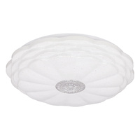 VICTUS lampa sufitowa plafon 38cm 24W LED 4000K klosz biały Candellux 13-34236