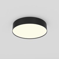 Czarny okrągły plafon o średnicy 30cm LED 3000K Zon C032CL-36W3K-RD-B Maytoni
