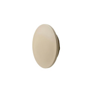 Kinkiet zewnętrzny beżowy o średnicy 24cm IP54 ANCONA L BEIGE AZZARDO AZ7143