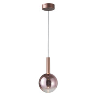 Pojedyńcza lampa wisząca LED 3000K Camino Italux PND-24038-1A-COPP