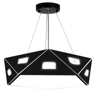 NEMEZIS LAMPA WISZĄCA PIĘCIOKATNY 42 3X40W G9  Z ŻARÓWKĄ CZARNY Candellux 31-59130