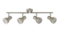 Lampa sufitowa nikiel satynowany poczwórna RIADO Italux SPL-3422-4-SN