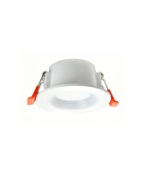 Oprawa wpustowa Helios 6 biała ze zmienną barwą światła IP44 Maxlight H0144