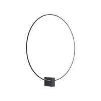 Kinkiet czarny okrąg LED o średnicy 60cm VEXA BLACK 18W Tk Lighting 18307