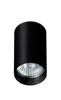 Czarny mały spot sufitowy 1xGU10 MINI ROUND BK AZZARDO AZ1781